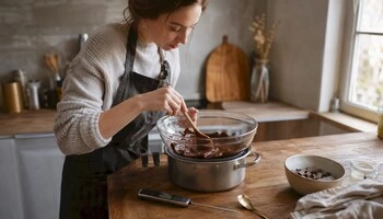 bakken met pure chocolade: een handleiding voor thuisbakkers