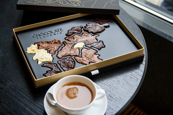 sloveense chocoladekaart - kaart van sloveense chocoladewinkels