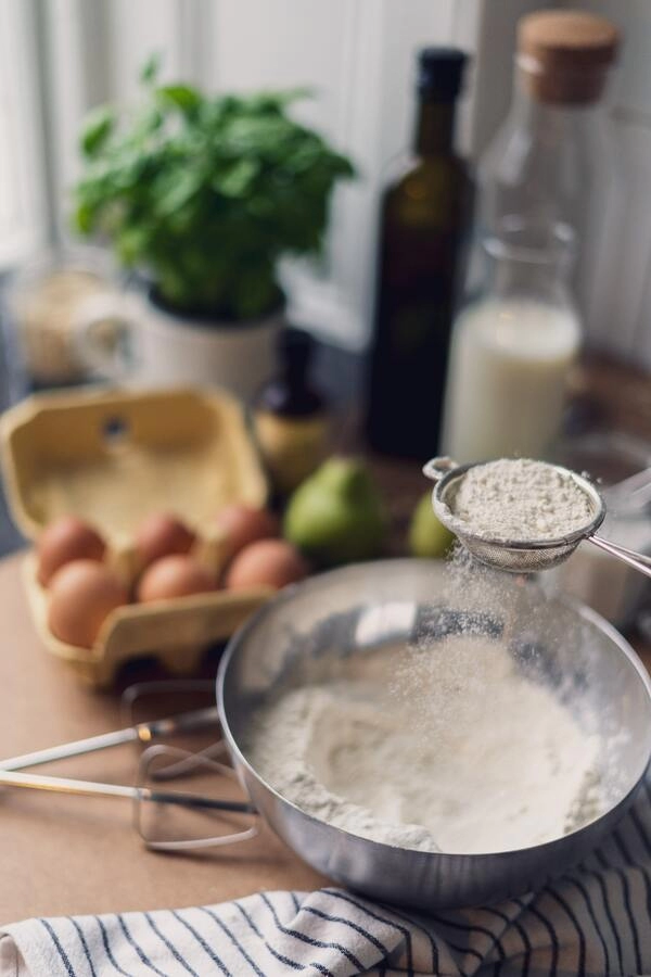 wat gebruiken we om de koekjes te laten rijzen