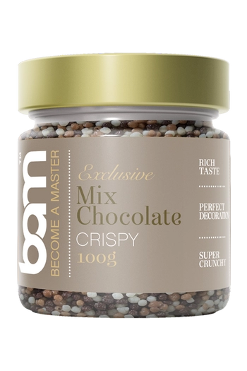 Mini Chocolade Krokant Mix, 100 g
