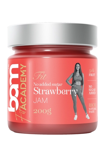 aardbeienjam zonder toegevoegde suiker 200 g