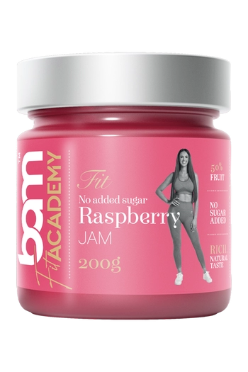frambozenjam zonder toegevoegde suiker 200 g