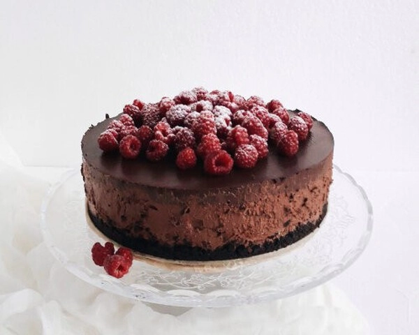 chocolade-frambozentaart