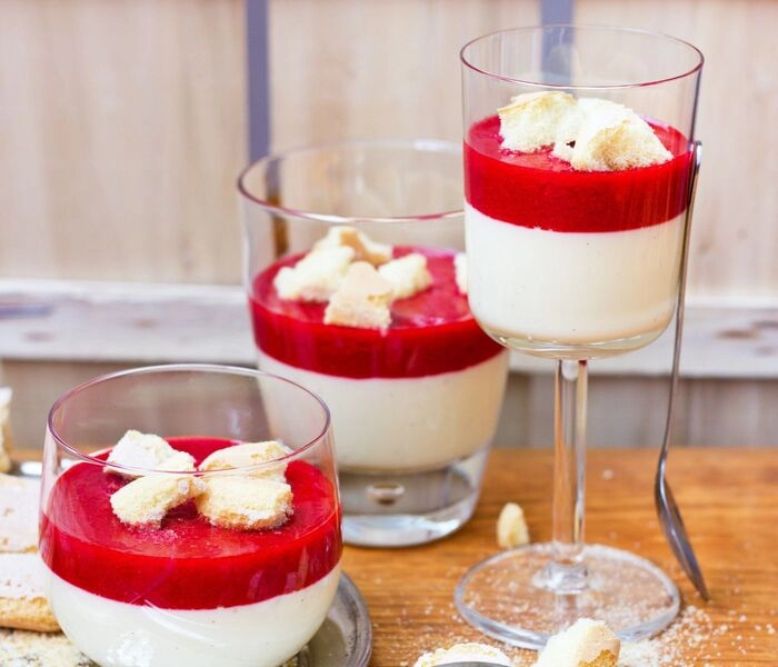 mascarponecrème met witte chocolade - dessert in een potje
