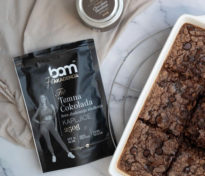 gebakken brownie havermout