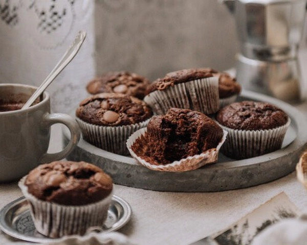 chocolade muffins recept