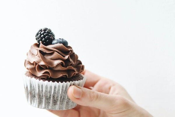 chocoladeroom voor taart gebak of cupcakes