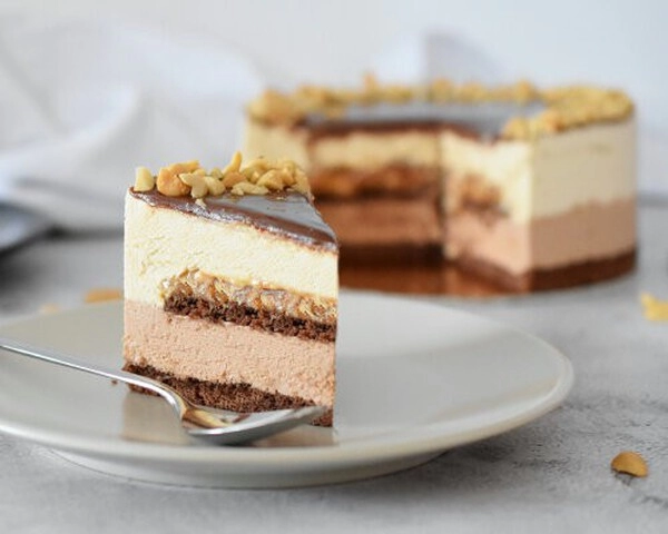 snickers taart