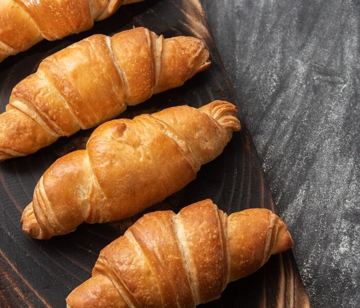 vanille croissants met bam abrikozenjam