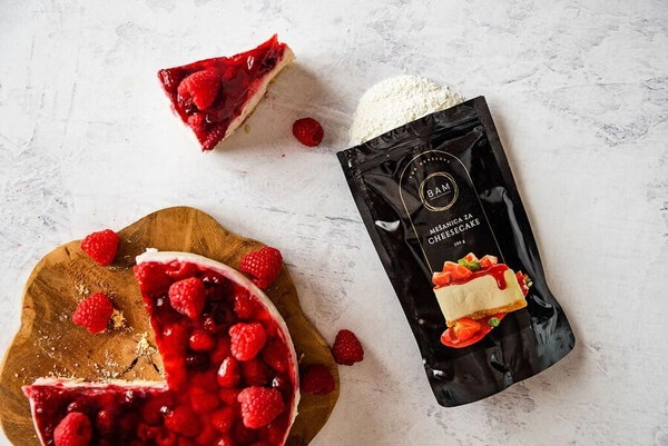 frambozen kwarktaart