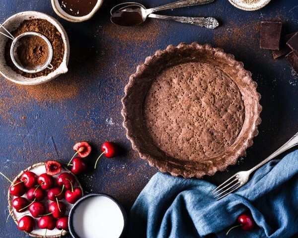 taart met fruit en mascarpone