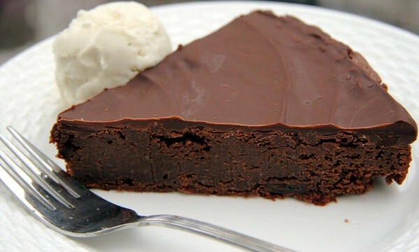 chocoladetaart met whiskey