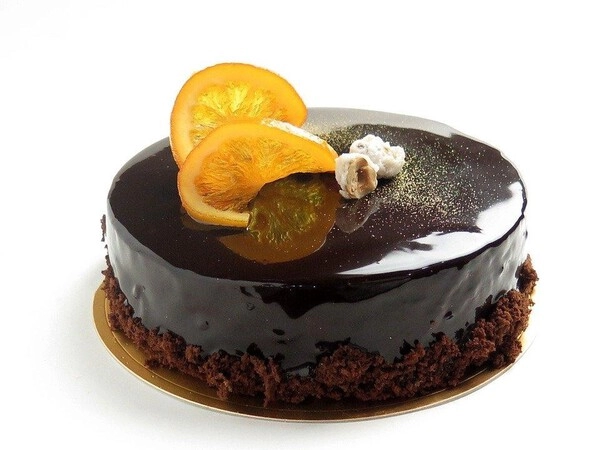chocolade-sinaasappeltaart