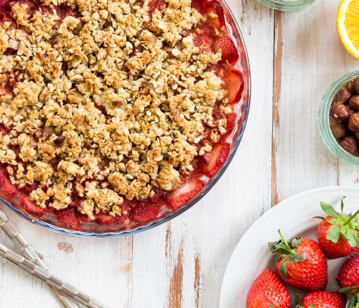 aardbeiencrumble