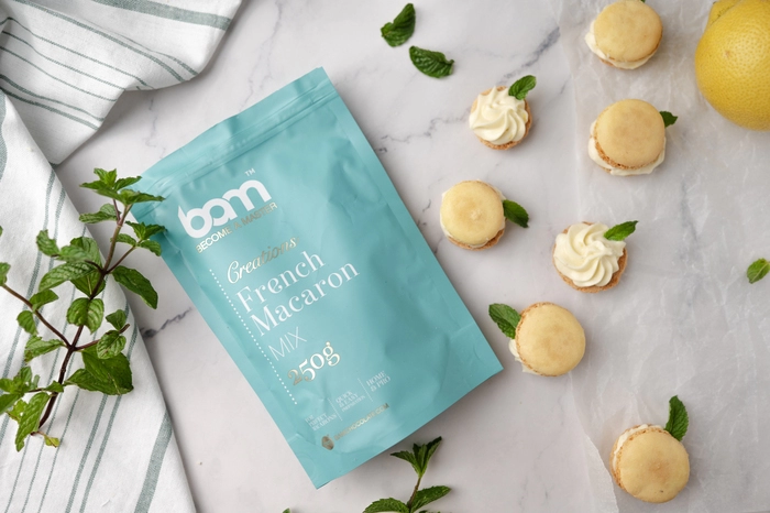 macarons met verfrissende citroencrème