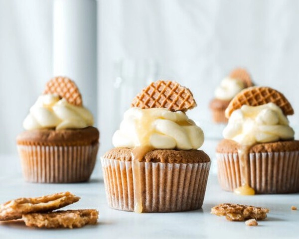 muffins met vanillevulling