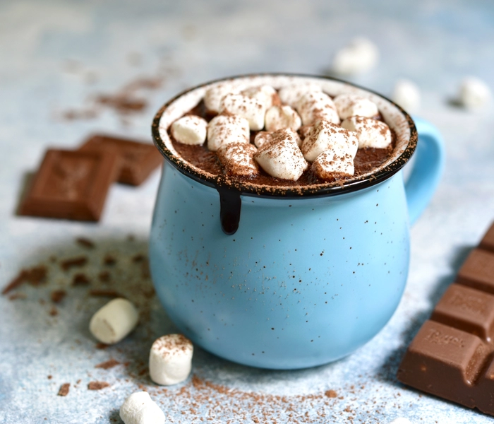 klassieke warme chocolademelk