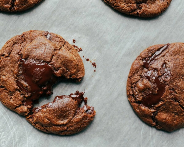 koekjes met espresso chocolade en vanille