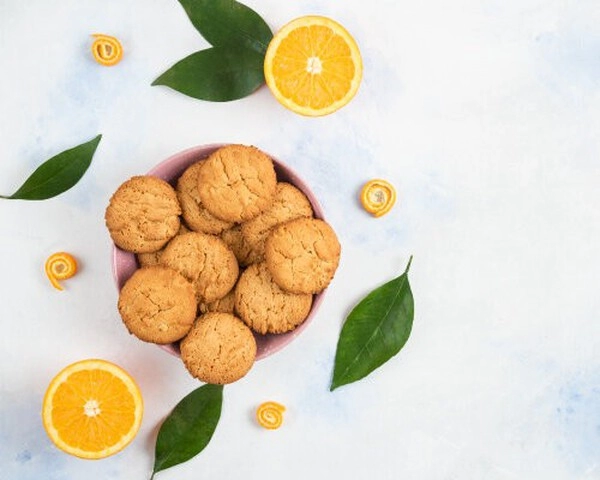 korstdeegkoekjes met citroen en kokos
