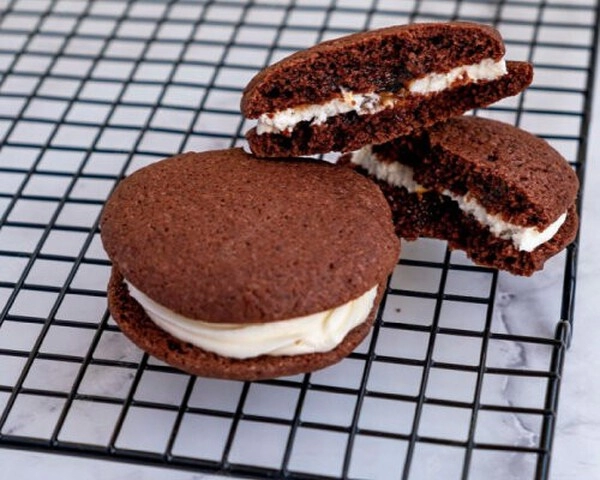 brownie ijs sandwiches
