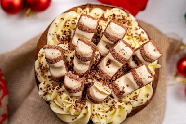 kinder bueno cheesecake