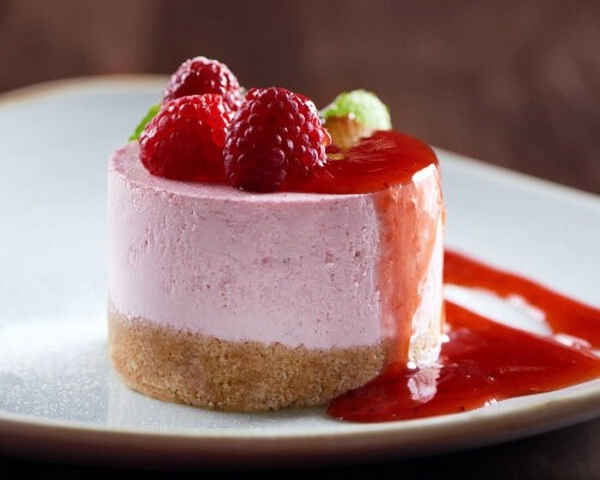 cheesecake met chocolade robijn