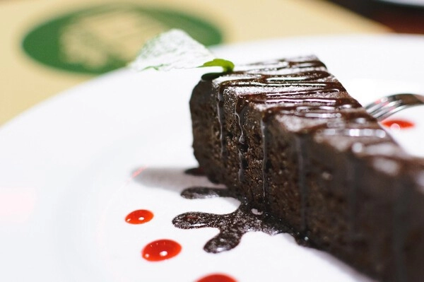 de beste chocoladetaart die je ooit hebt geproefd